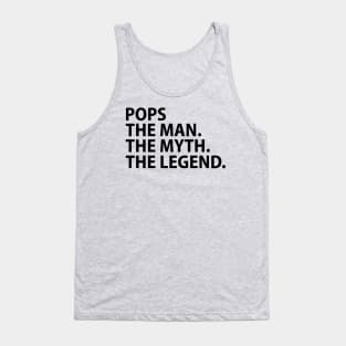 POPS THE MAN THE MYTH THE LEGEND Tank Top